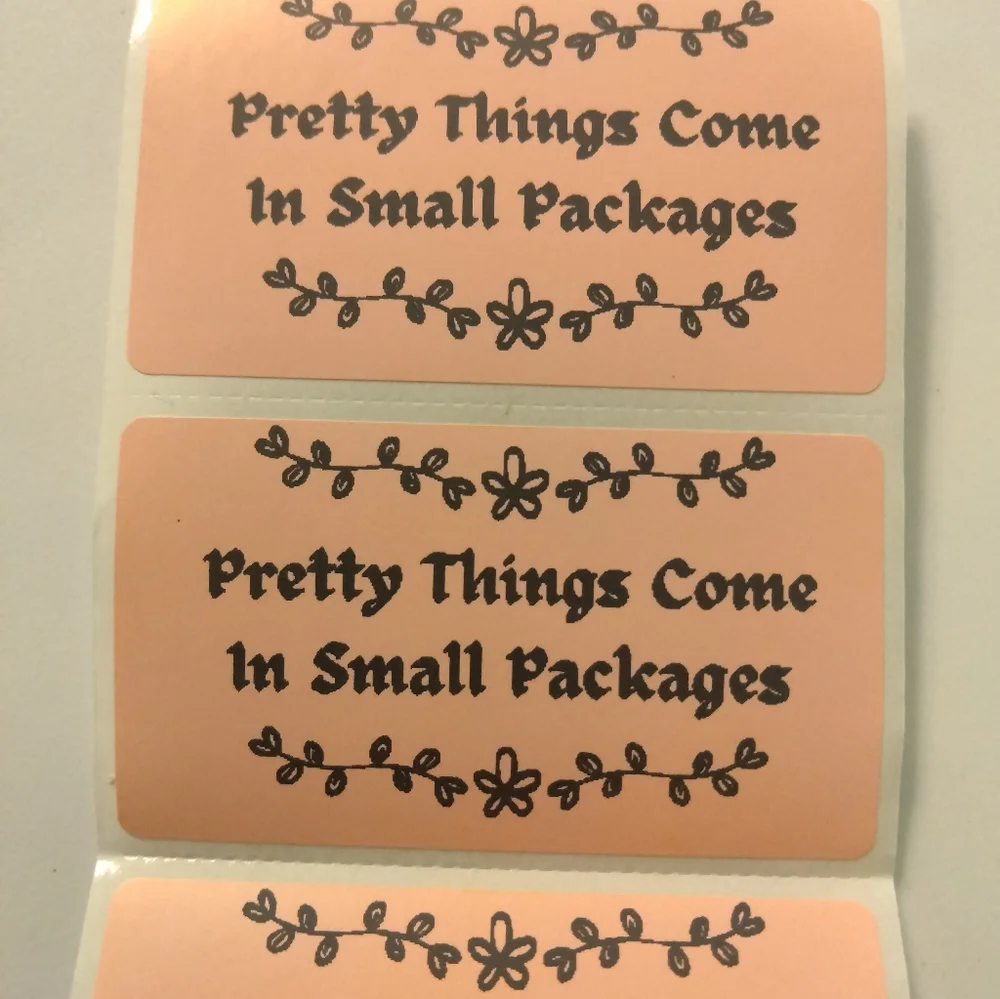 💙100 Small Packages- Shipping Labels Thermal Packaging Stickers 2.25